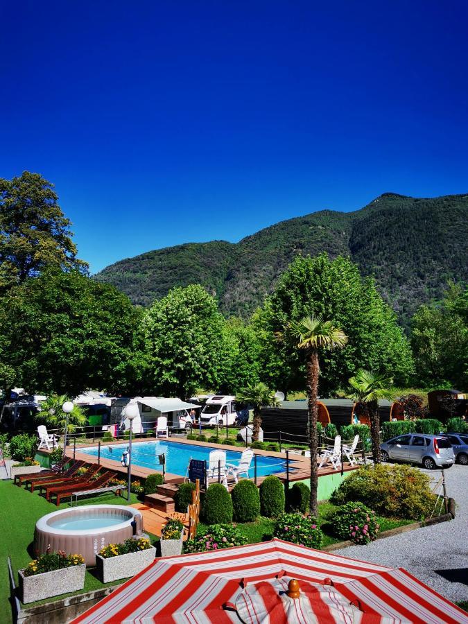 Camping Melezza Losone Exterior foto